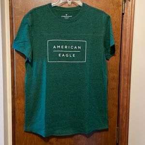 American Eagle Men’s Flex Logo Crew Neck Activewear Shirt